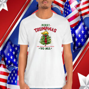 Merry Trumpmas Red, White And Ever-Green Shirt