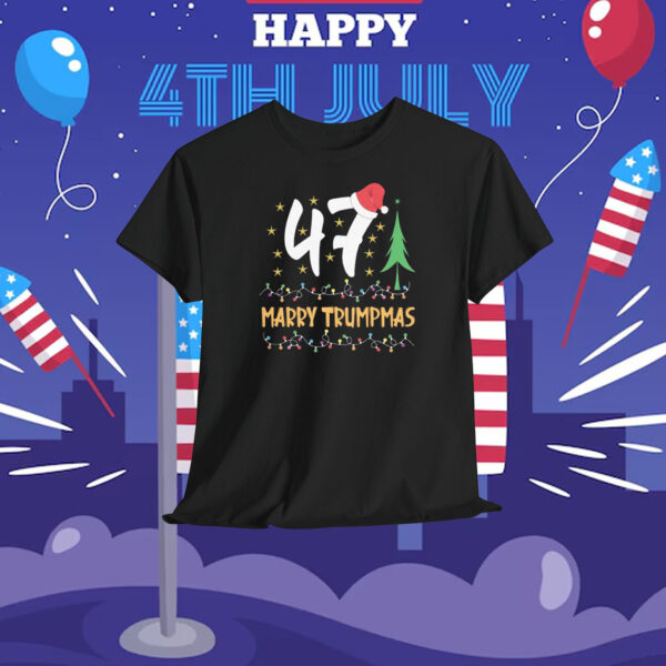 Merry Trumpmas Trump 47 Christmas Shirt