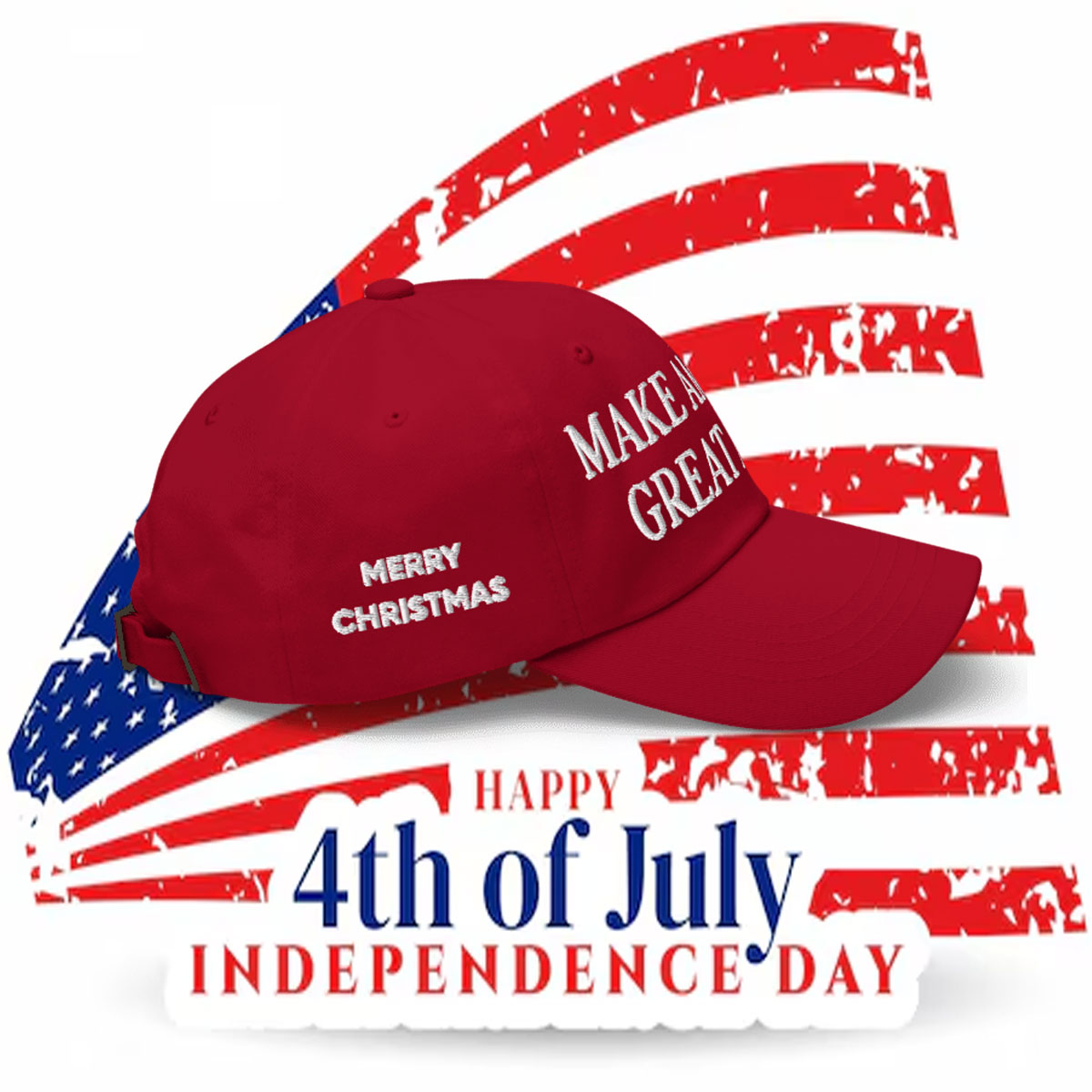 Official Donald Trump Merry Christmas Cap