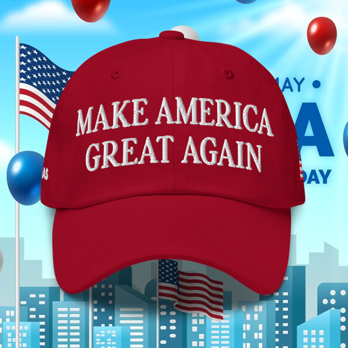 Official Donald Trump Merry Christmas MAGA Hat
