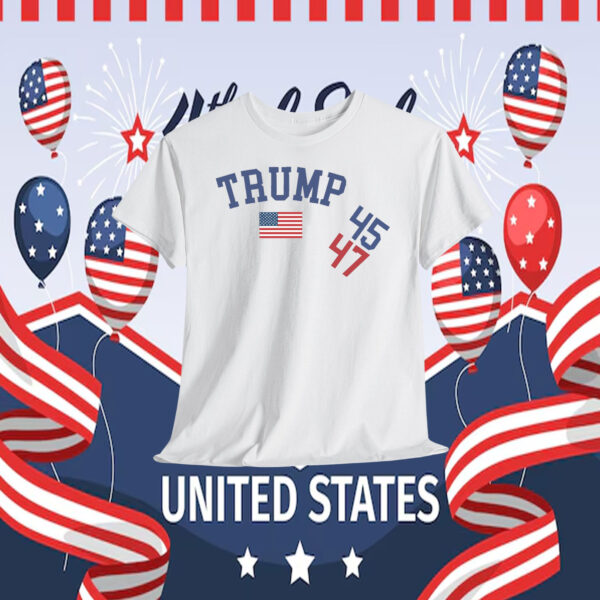 Official Trump 45 47 Shirt