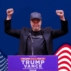 Official Trump Vance Black Gothic Maga Hat
