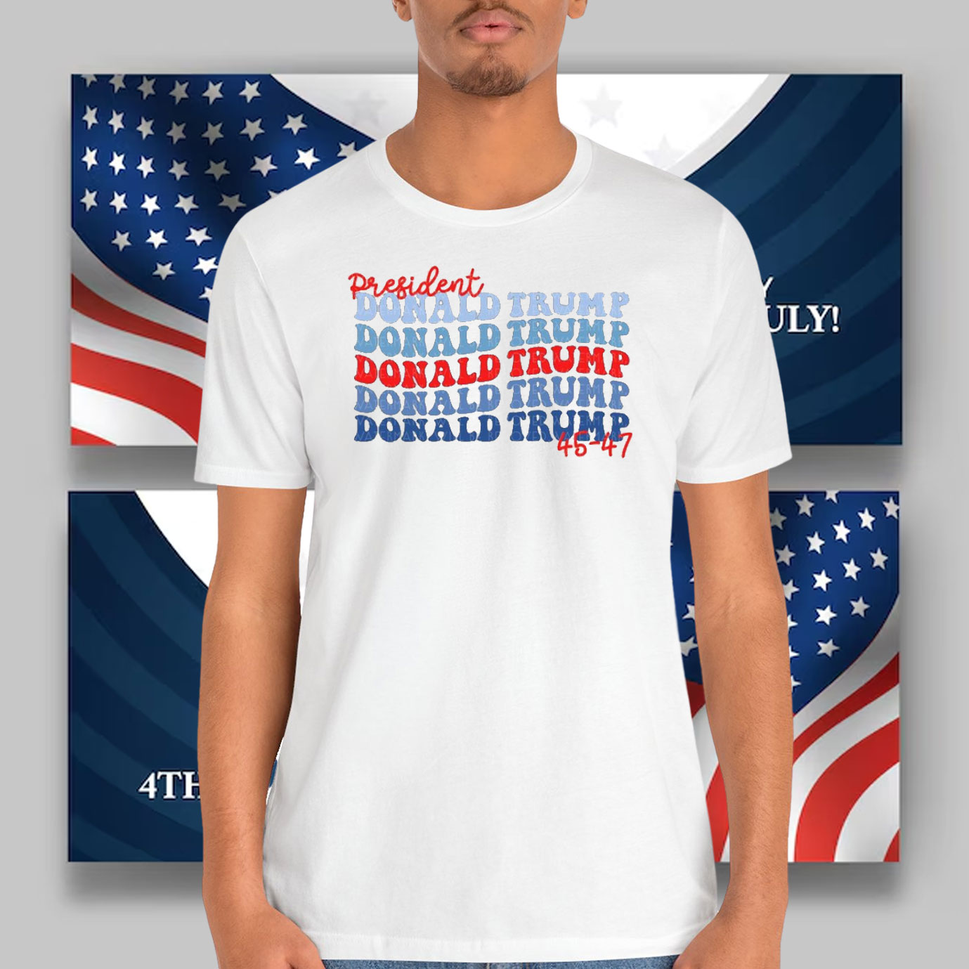 President Donald Trump 45-47 Shirt