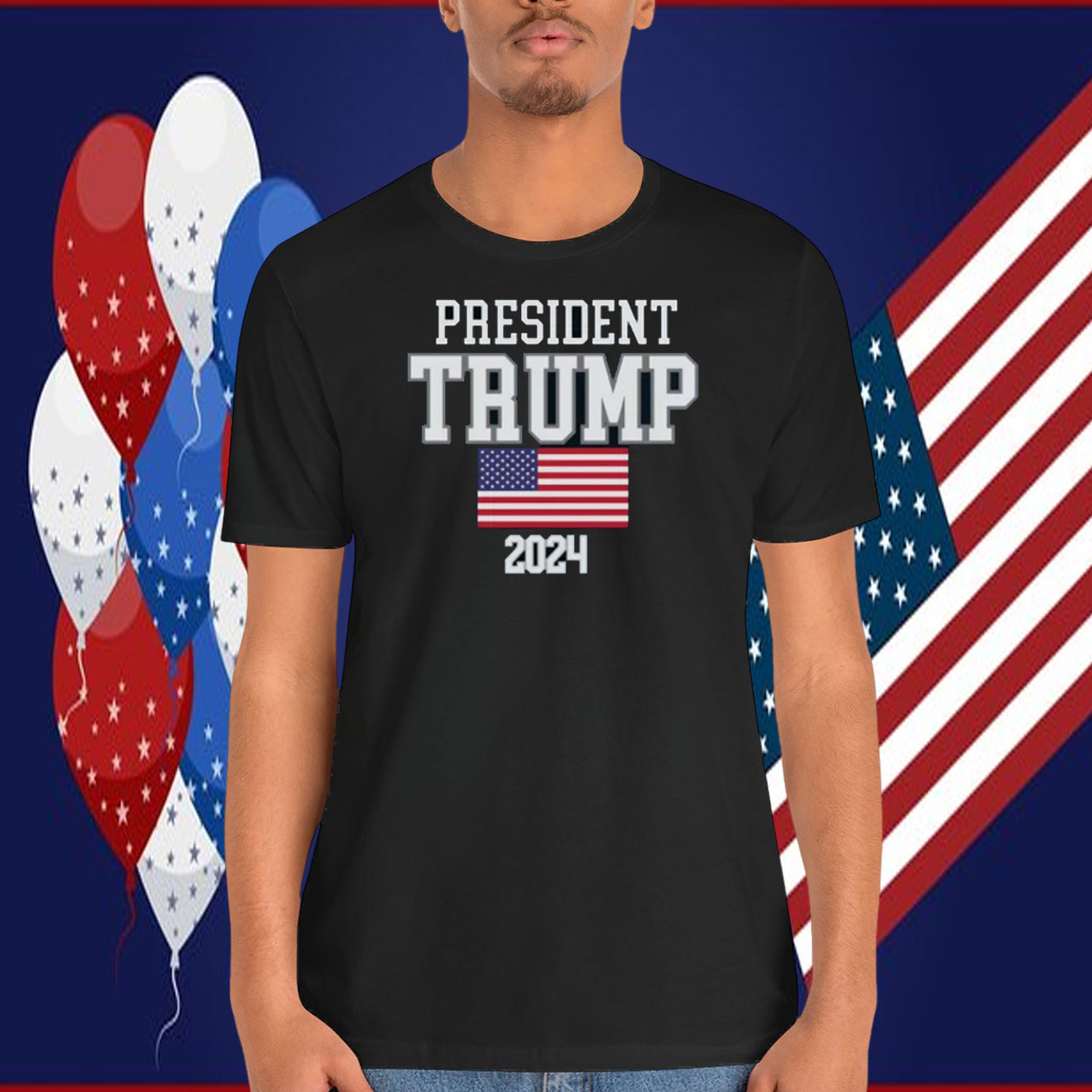 President Trump America 2024 T-Shirt