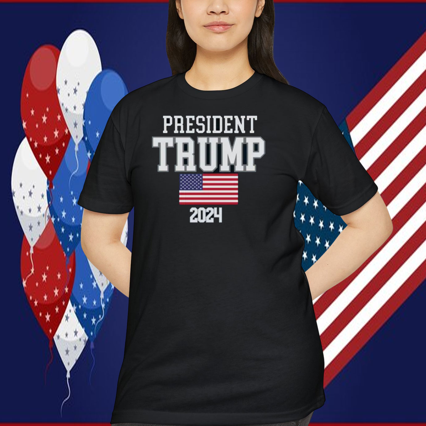 President Trump America 2024 T-Shirt