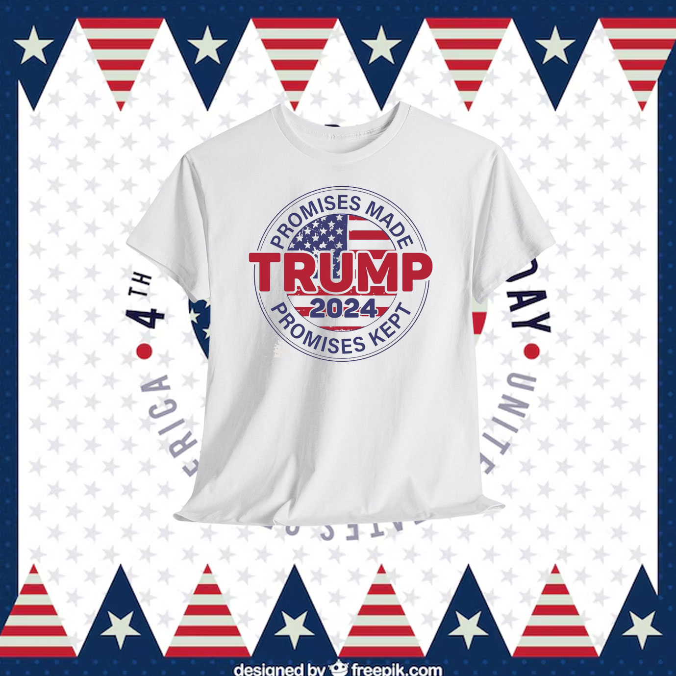Promises Made Trump 2024 Promises Kept Shirts