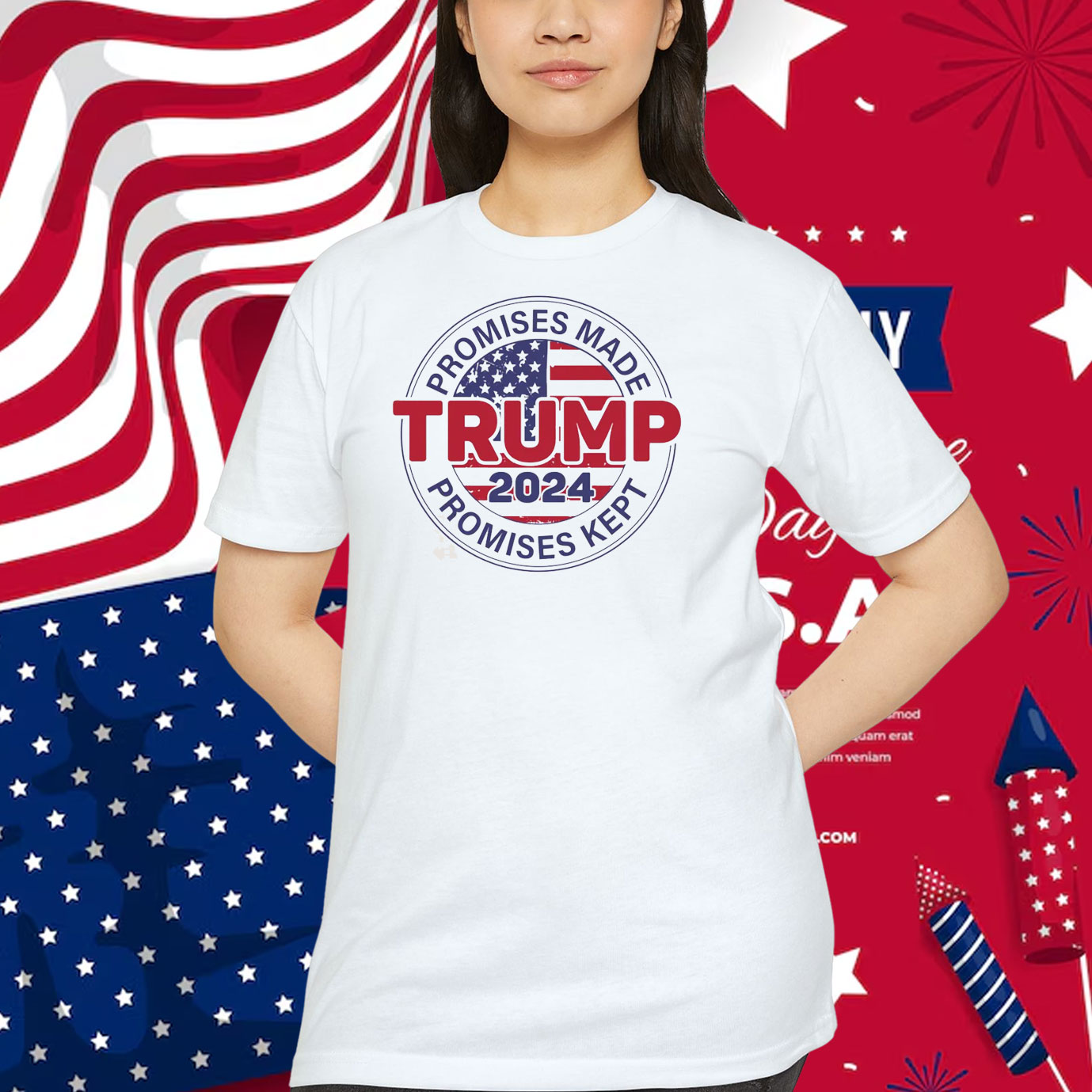Promises Made Trump 2024 Promises Kept T-Shirt