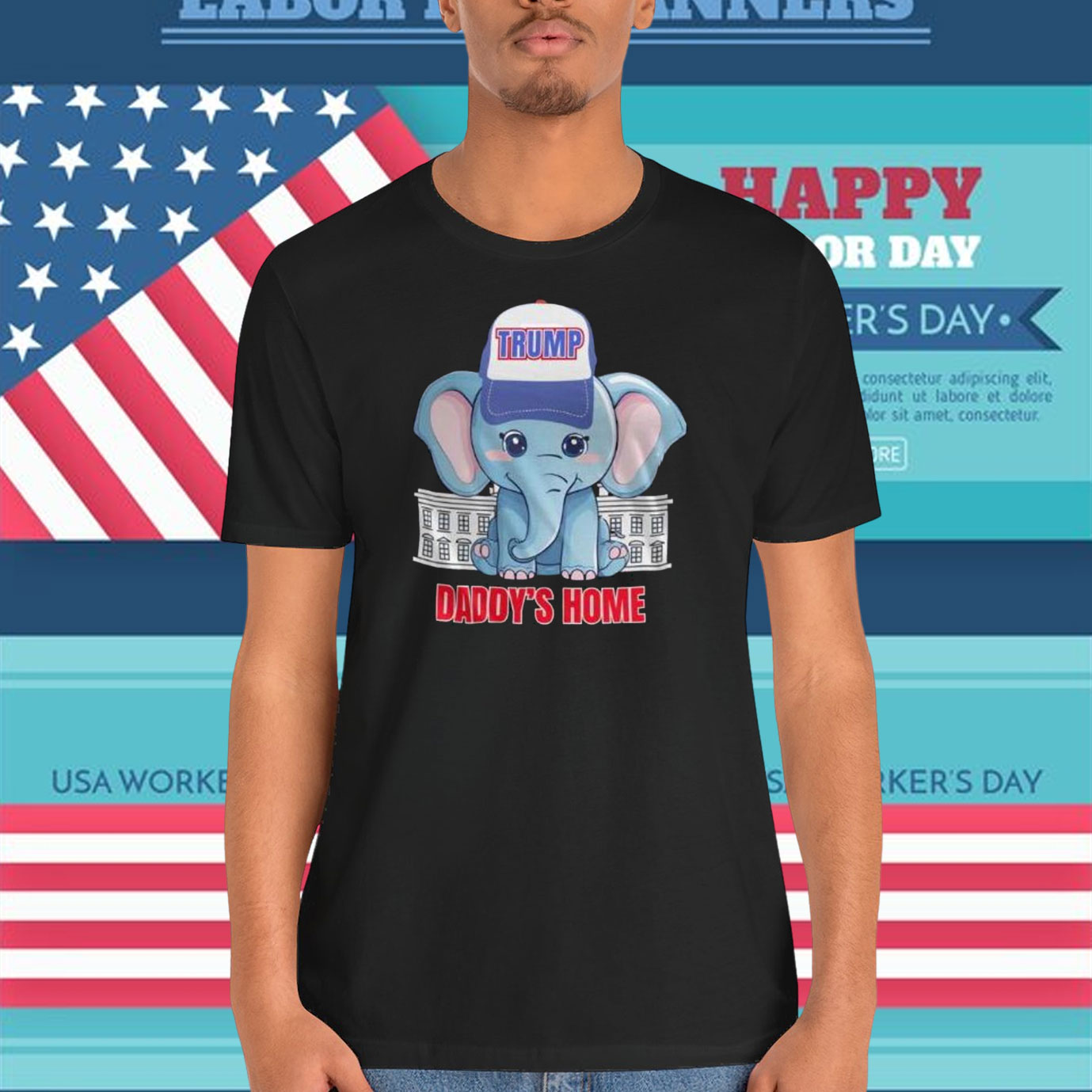 Republican Trump Daddy's Home Shirt