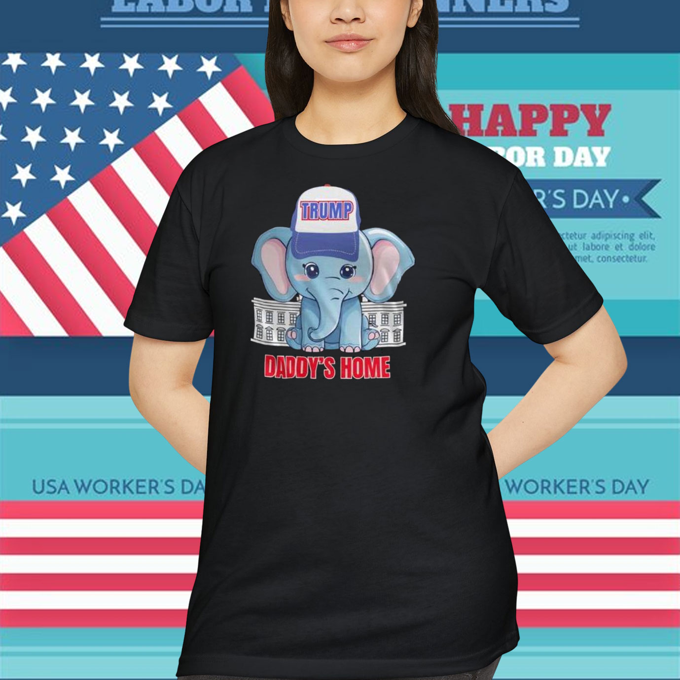 Republican Trump Daddy's Home Shirt