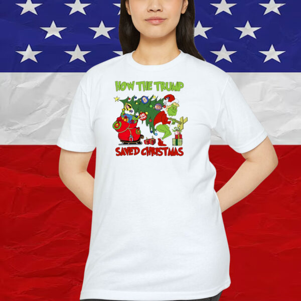 Santa How The Trump Saved Christmas Shirt