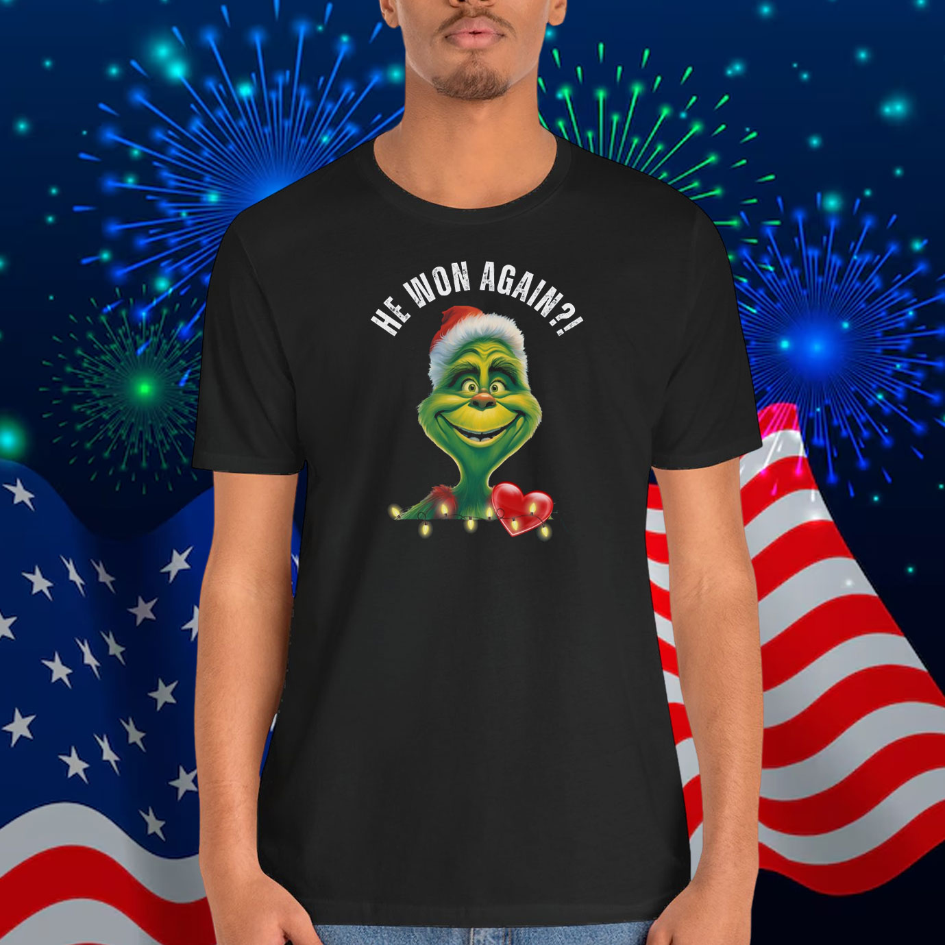 Santa Trump He Won Again?! Shirt