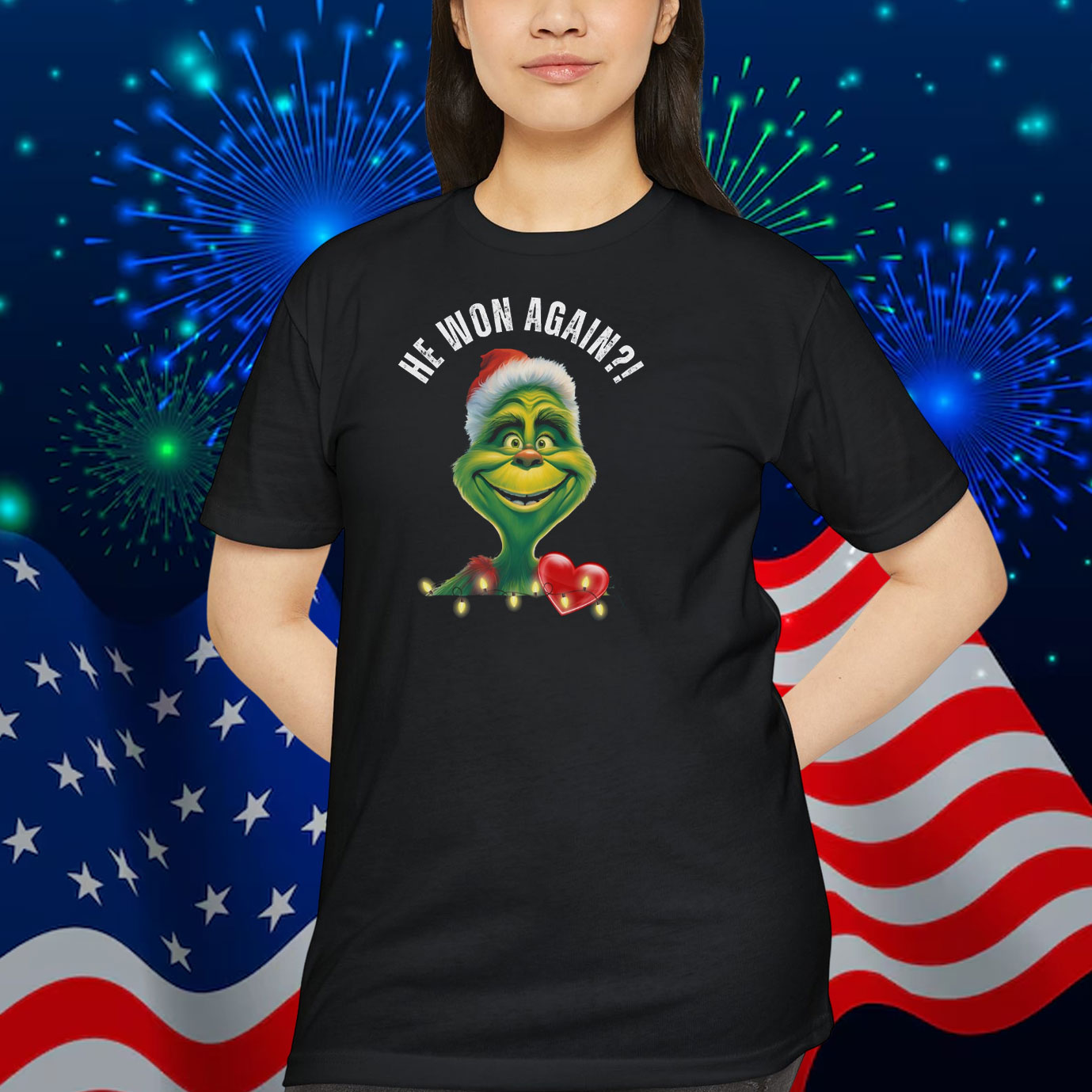 Santa Trump He Won Again?! Shirt