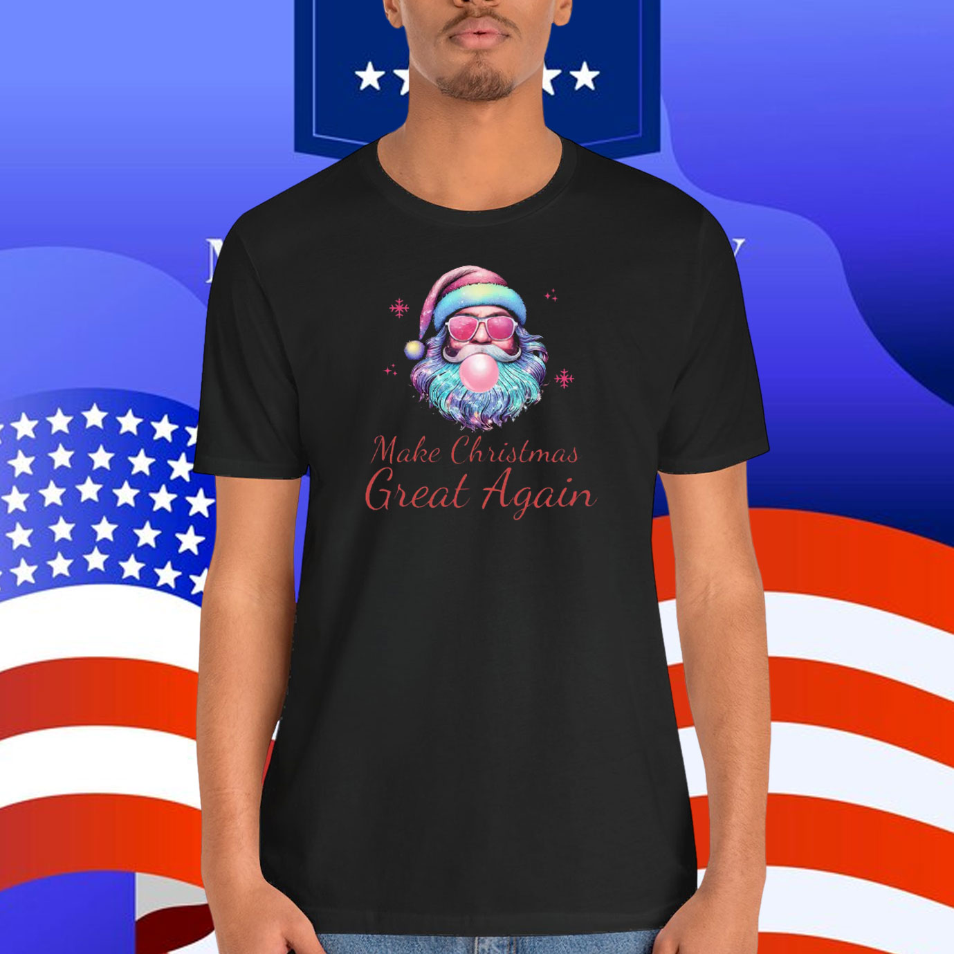 Santa Trump Make Christmas Great Again Shirt
