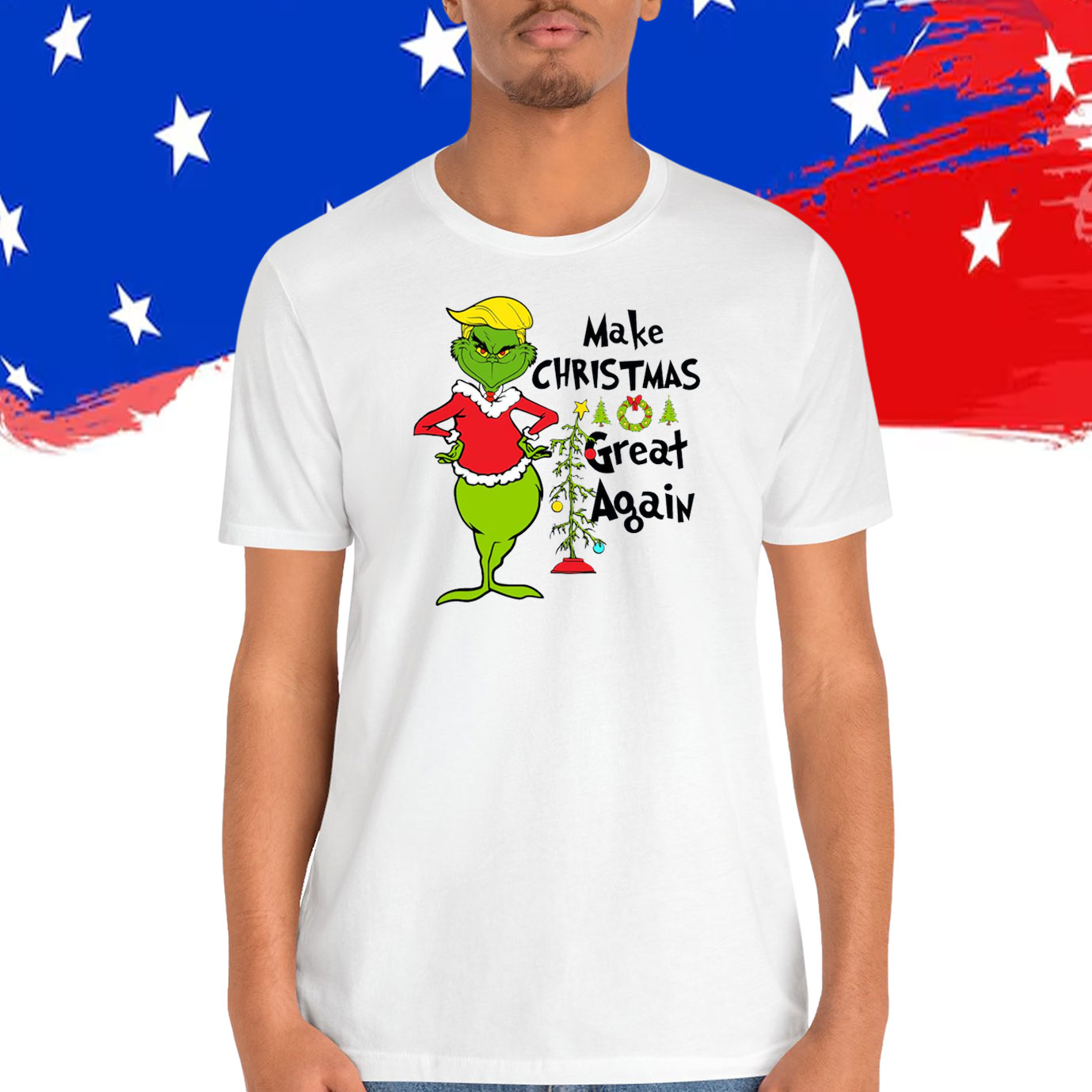Santa Trump Make Christmas Great Again Shirts