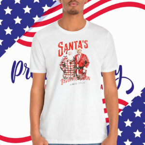 Santa's Favorite Felon Trump Shirts