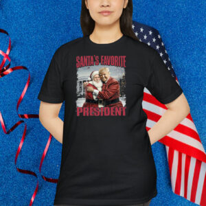 Santa's Favorite President Trump Shirt