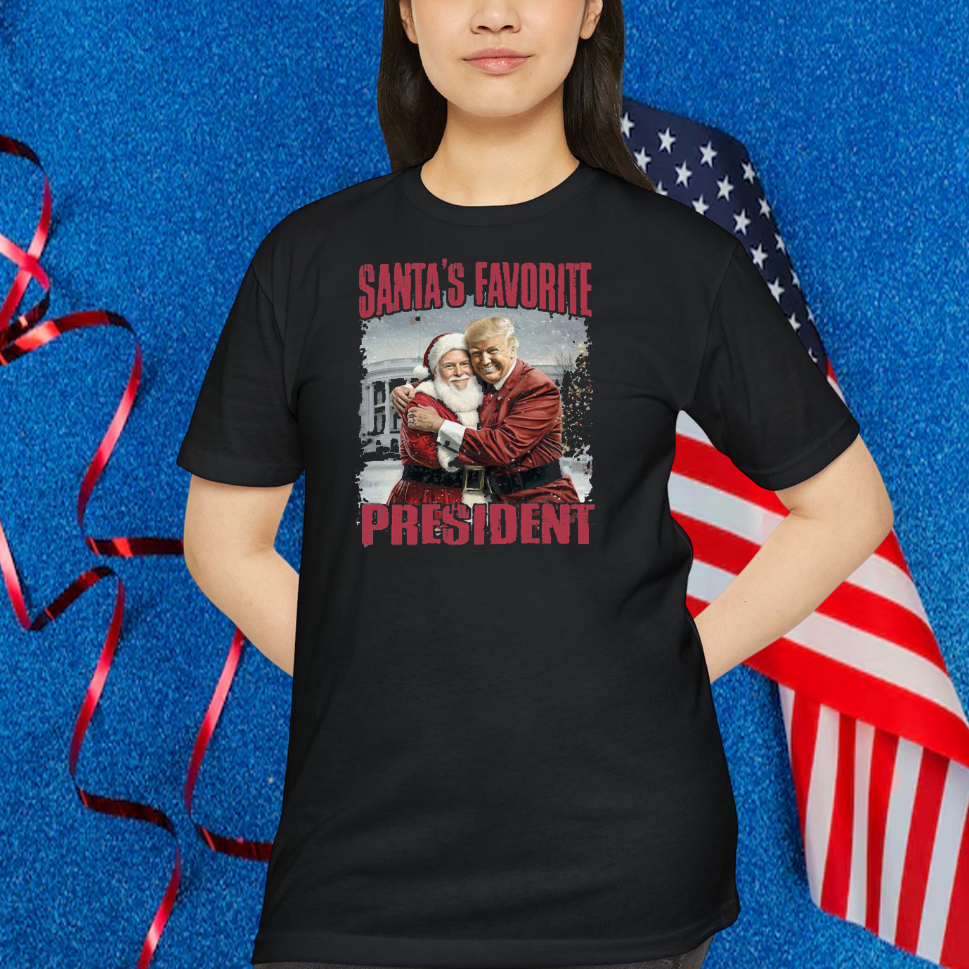 Santa's Favorite President Trump Shirt