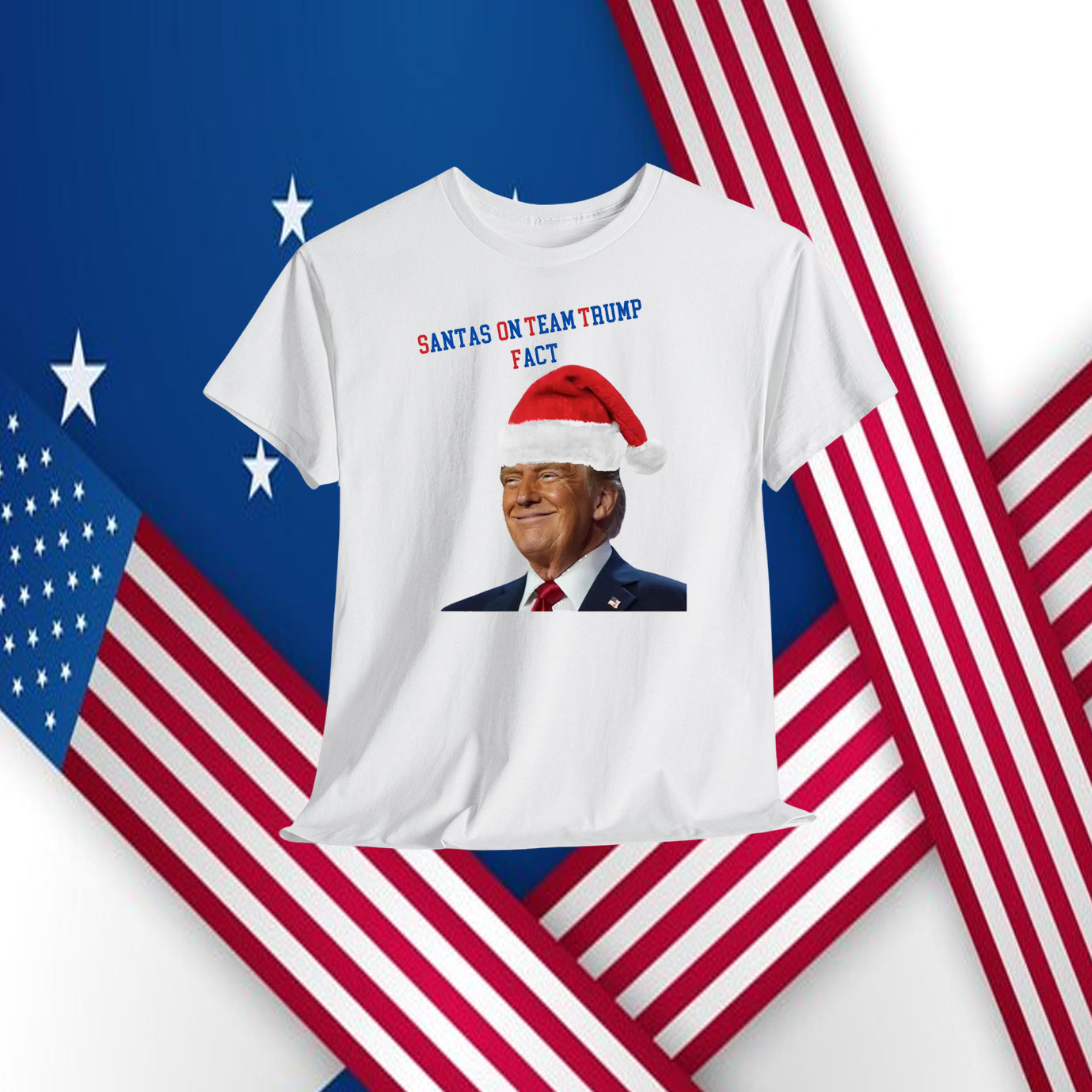 Santas On Team Trump Fact Shirt