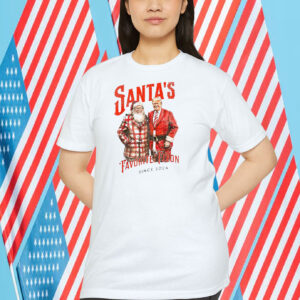 Santa’s Trump Favorite Felon Since 2024 Shirt