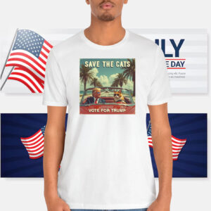 Save The Cats Vote For Trump Shirt