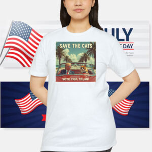 Save The Cats Vote For Trump Shirt