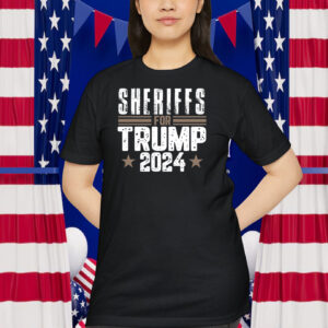Sheriffs For Trump 2024 Shirt