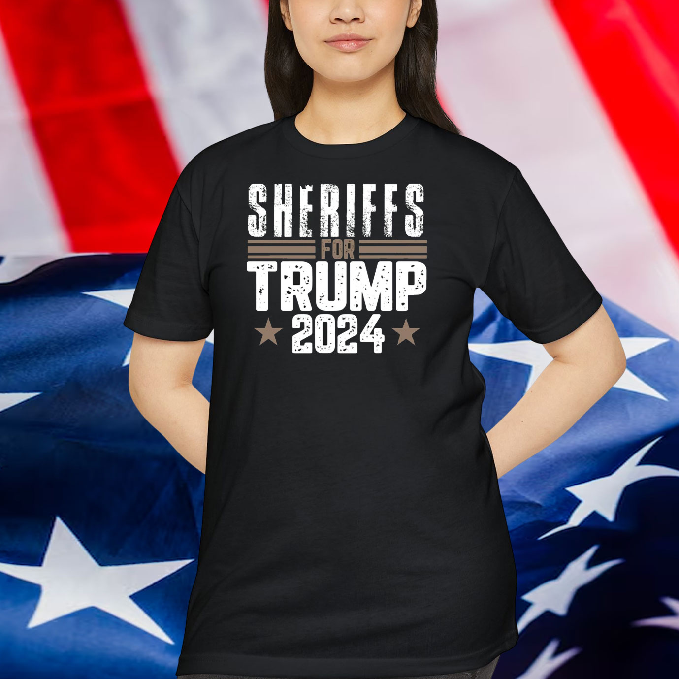 Sheriffs For Trump 2024 T-Shirt