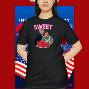 Sweet Dinner Funny Trump Vance Red Map T-Shirt