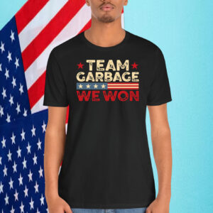 Team Garbage We Won Trump Shirt