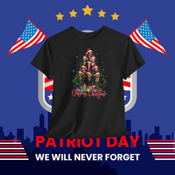 Team Trump Merry Christmas Tree Shirt
