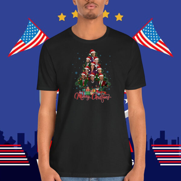 Team Trump Merry Christmas Tree Shirt