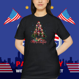 Team Trump Merry Christmas Tree Shirt