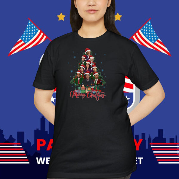 Team Trump Merry Christmas Tree Shirt
