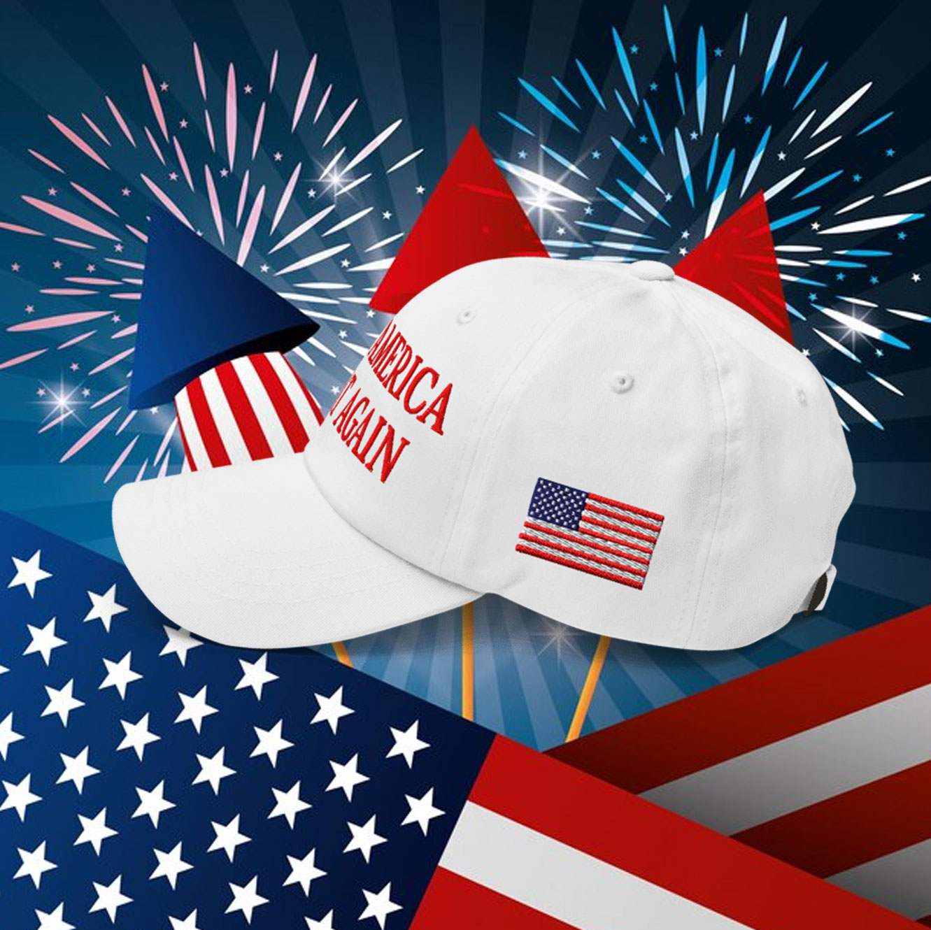 Team Trump Victory Make America Great Again Hat