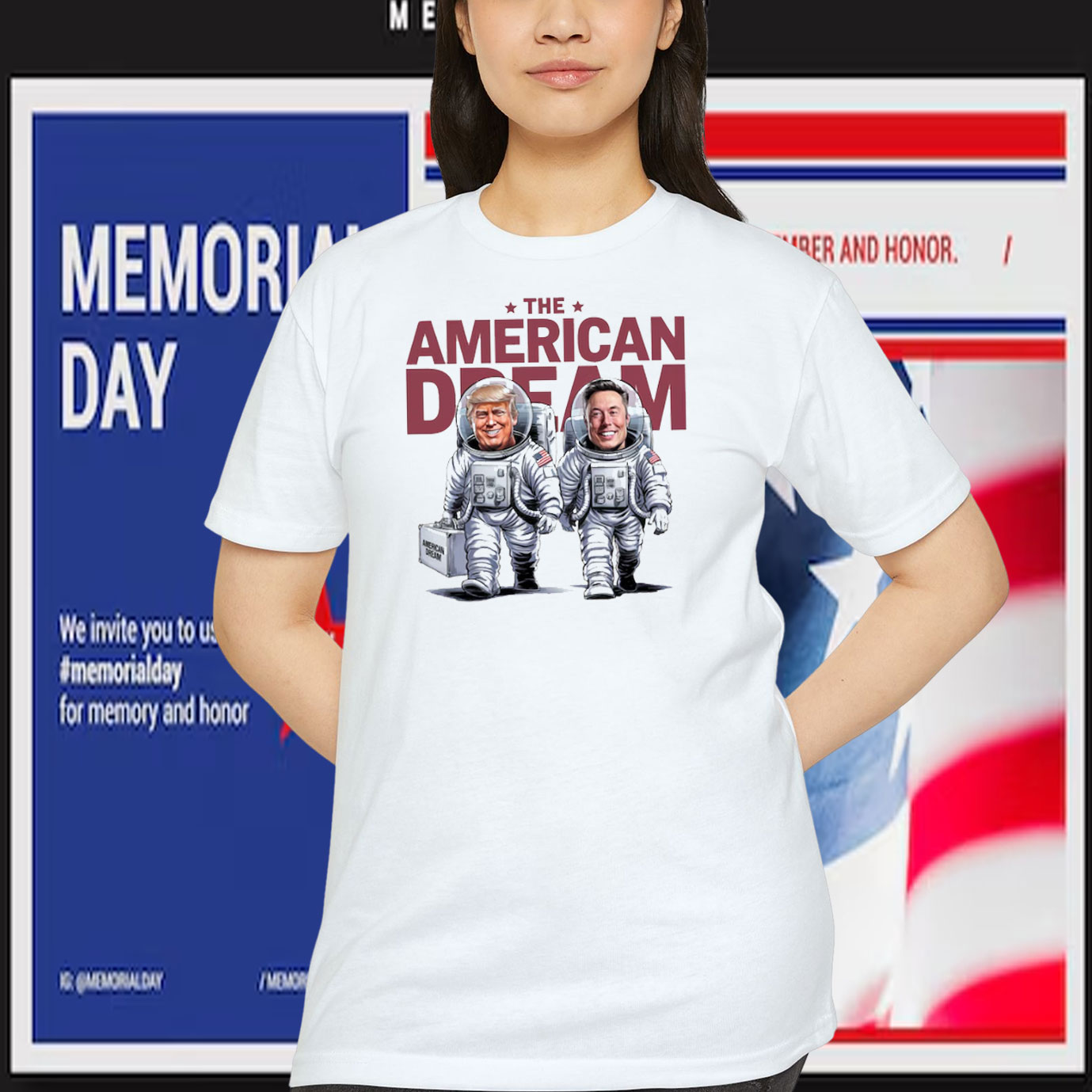 The America Dream Trump Elon Musk Shirt
