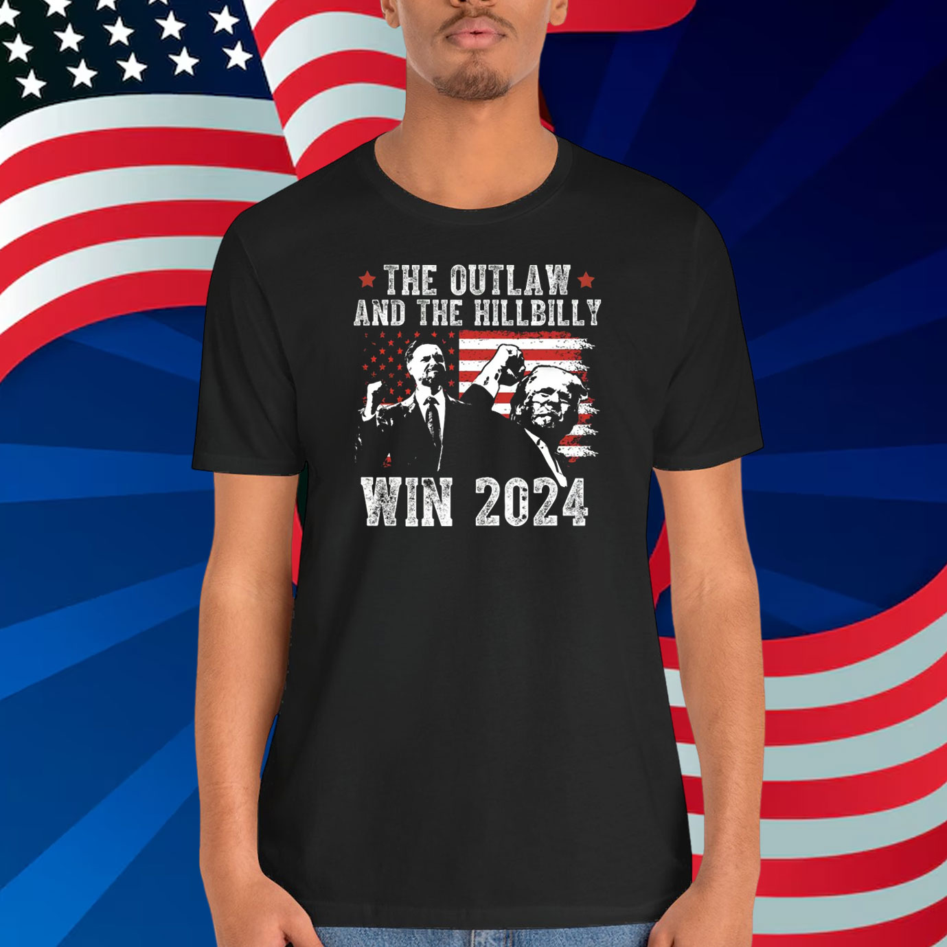 The Outlaw And The Hillbilly Win 2024 Shirt