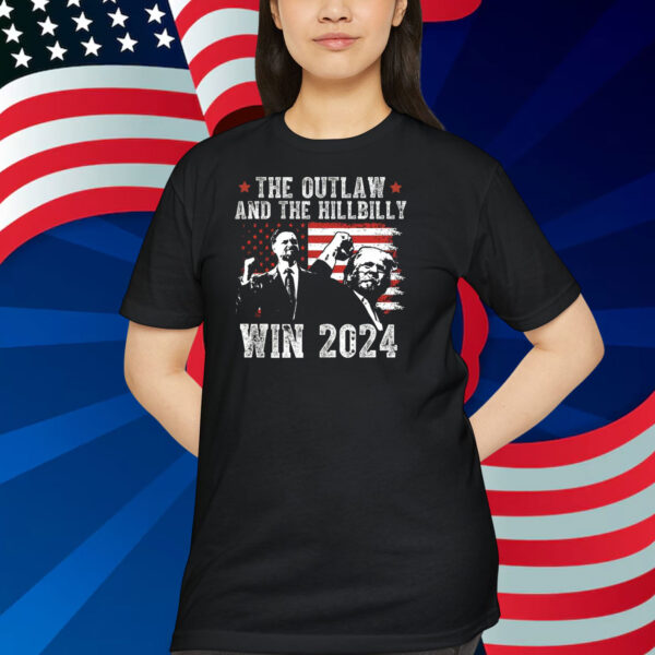 The Outlaw And The Hillbilly Win 2024 Shirt