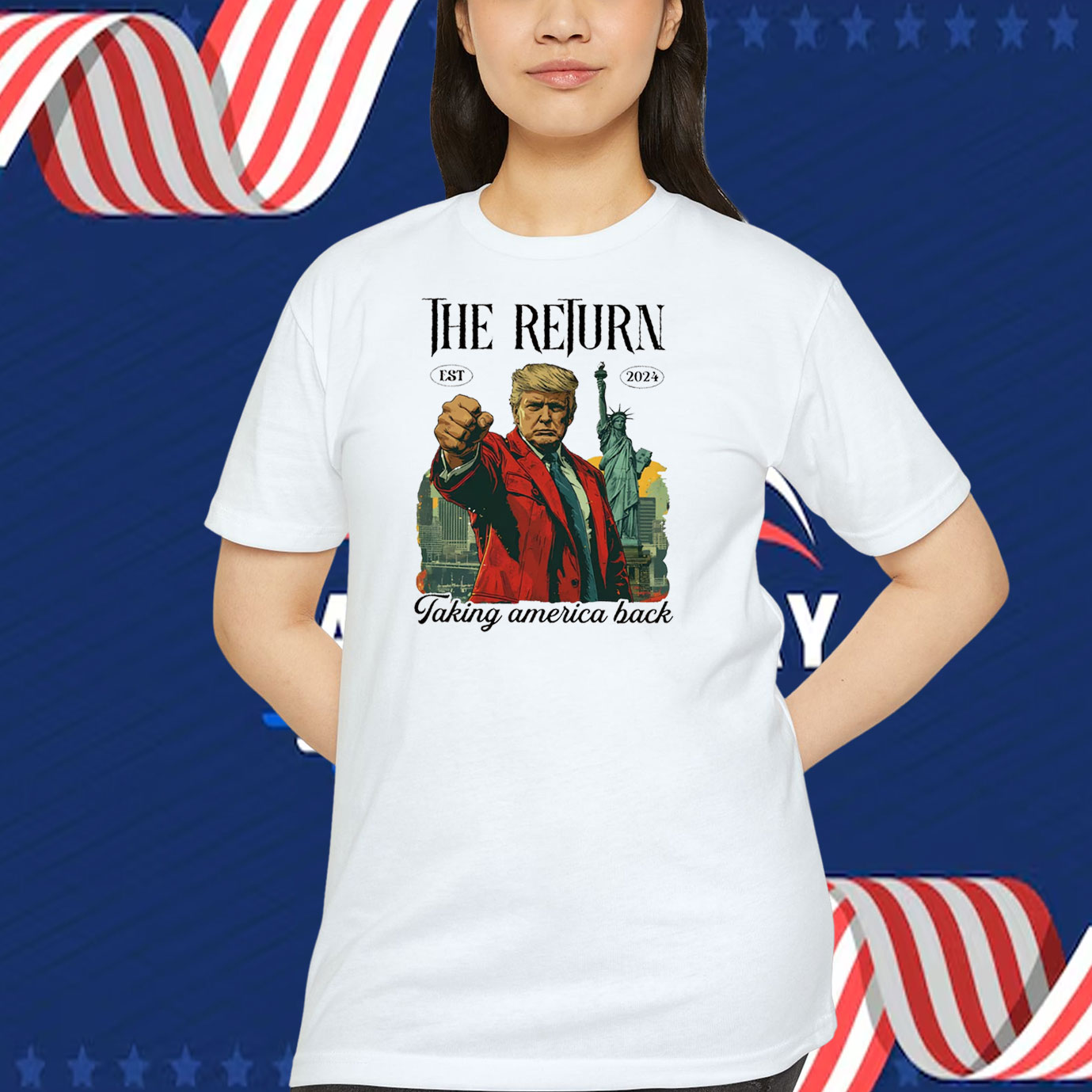 The Return Trump 2024 Taking America Back Shirt