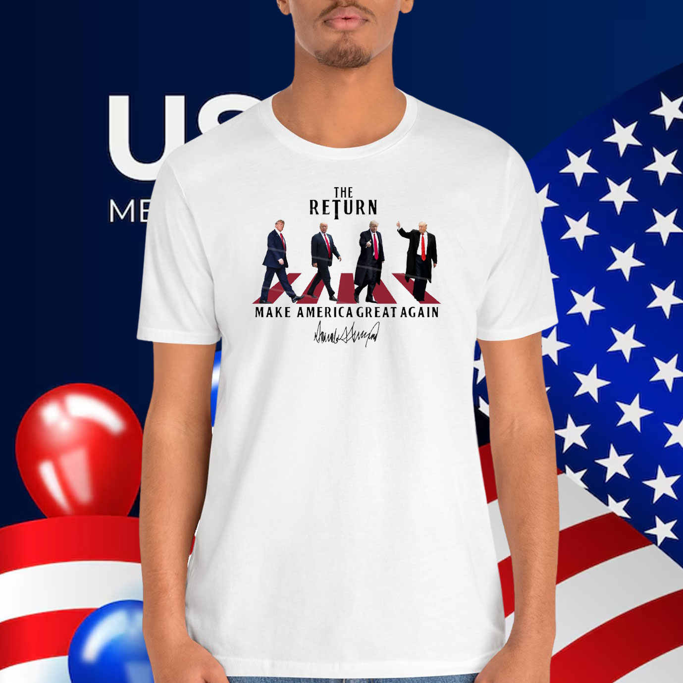 The Return Trump Make America Great Again Shirt