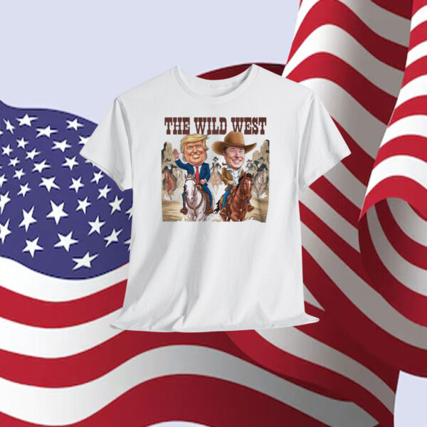 The Wild West Donald Trump & Elon Musk Shirt