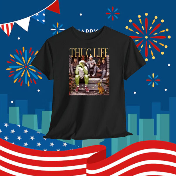 Thug Life Trump Santa Christmas Movie Shirt
