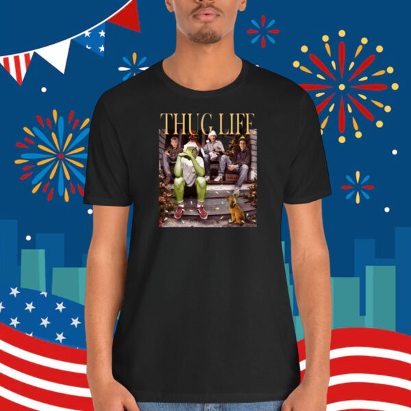 Thug Life Trump Santa Christmas Movie Shirt