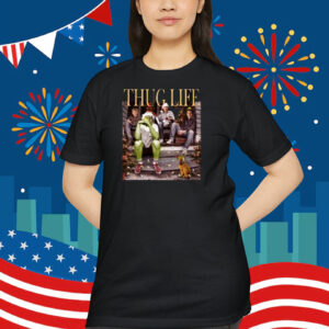 Thug Life Trump Santa Christmas Movie Shirt