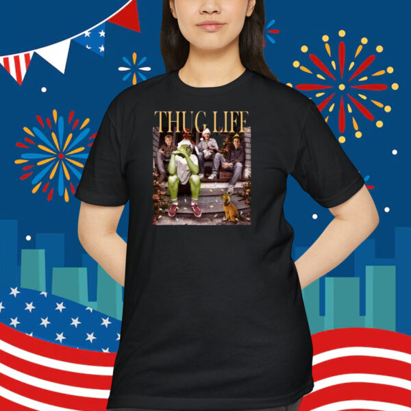 Thug Life Trump Santa Christmas Movie Shirt