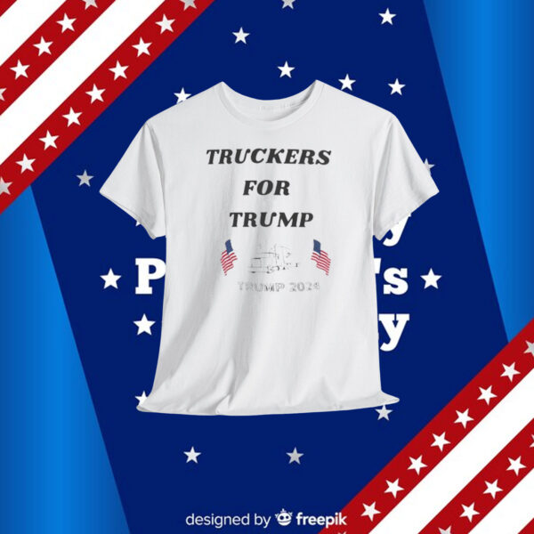 Truckers For Trump 2024 Shirts