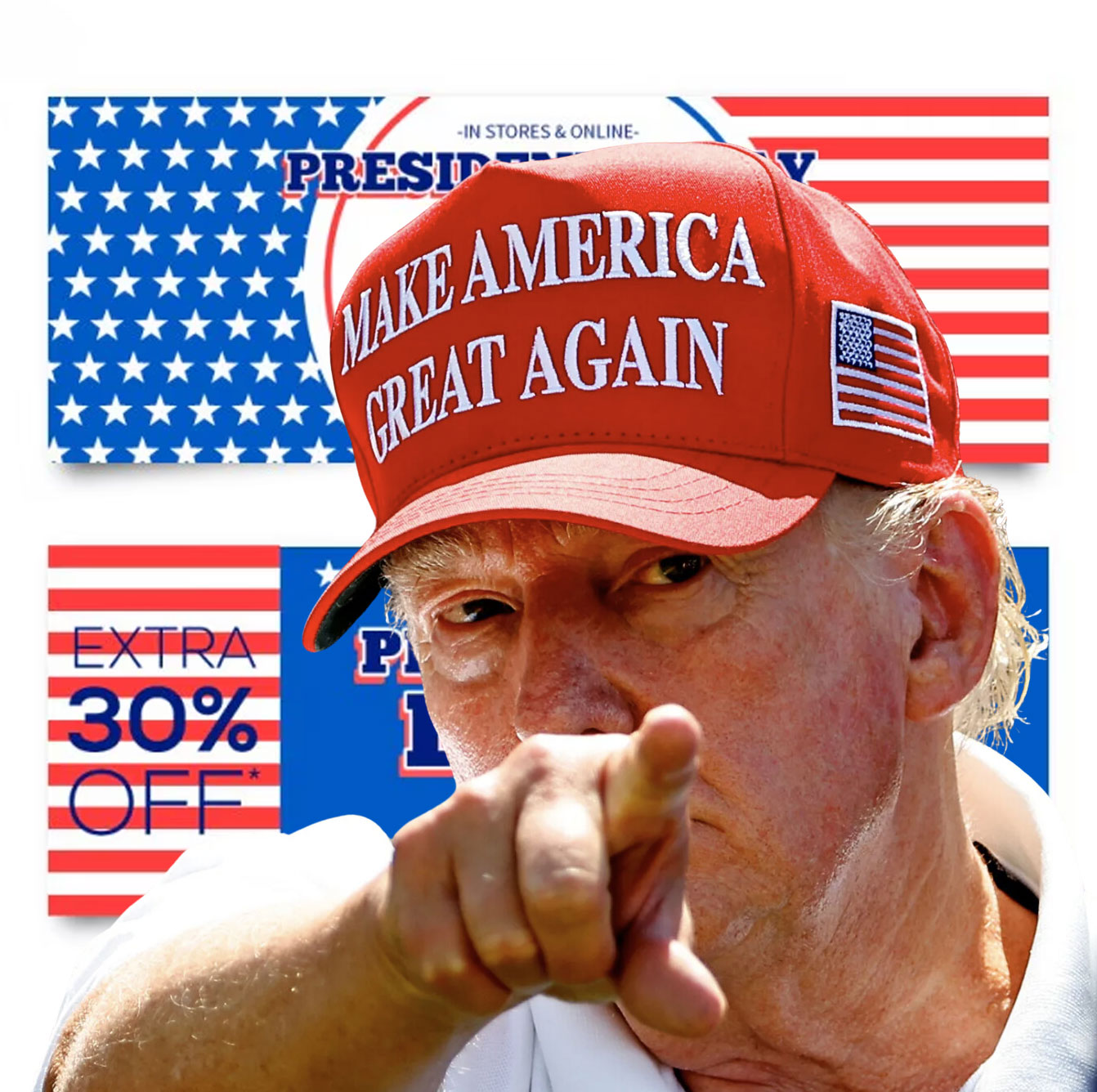 Trump 2024 45-47 Make America Great Again Same Hat