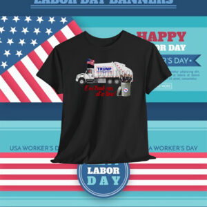 Trump 2024 America Great Again One Trash Can At A Time! Shirt