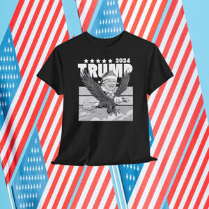Trump 2024, Black And White T-Shirt
