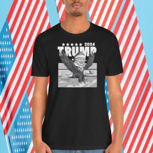 Trump 2024, Black And White T-Shirt