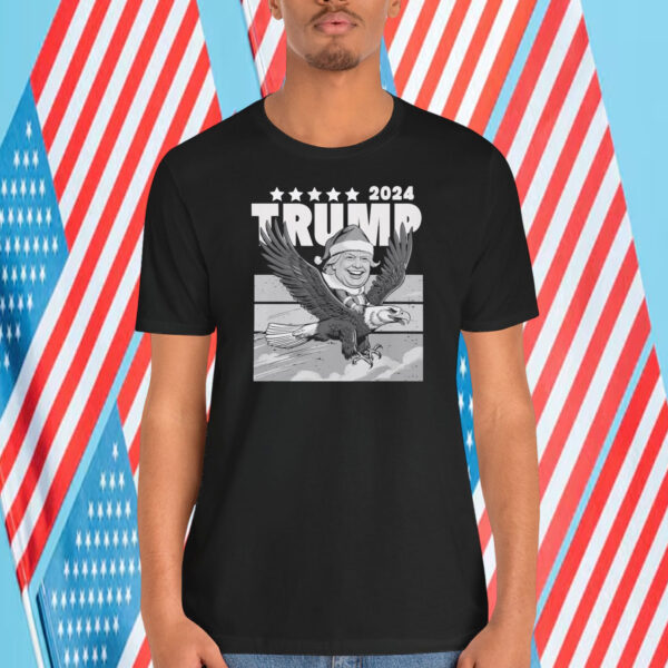 Trump 2024, Black And White T-Shirt